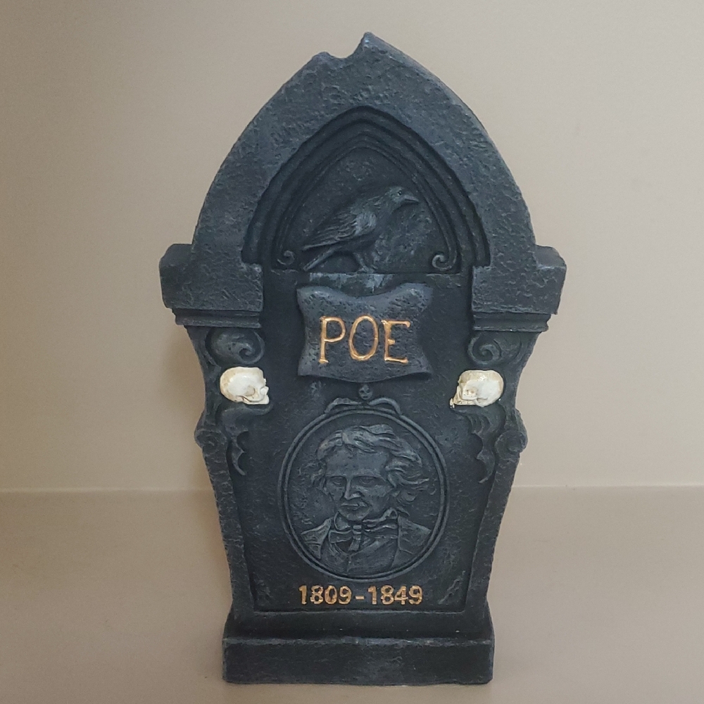 Black Gothic Tombstone Decor
